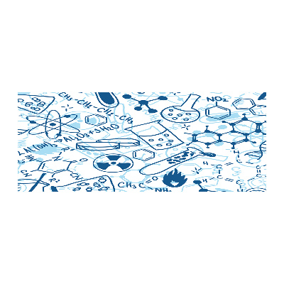 Schilderij op acrylglas Chemische achtergrond