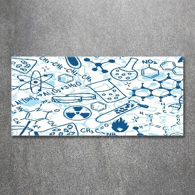 Schilderij op acrylglas Chemische achtergrond