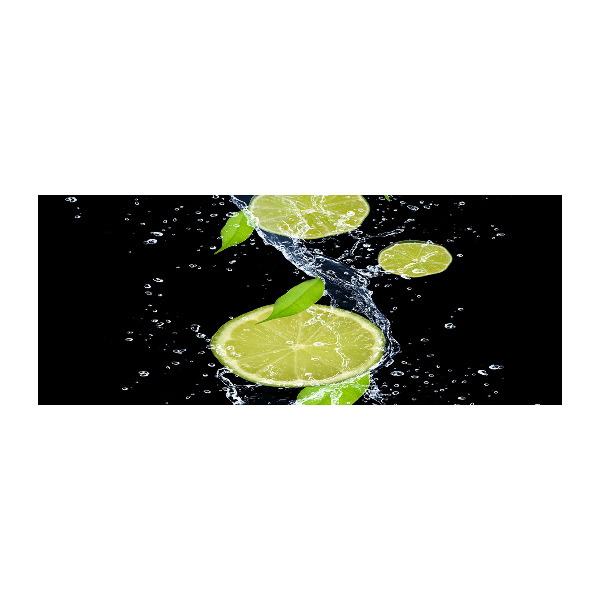 Schilderij op acrylglas Limoenen en water