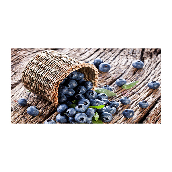 Foto op plexiglas Bessen in een mand