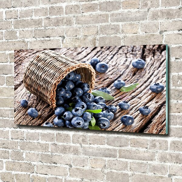 Foto op plexiglas Bessen in een mand