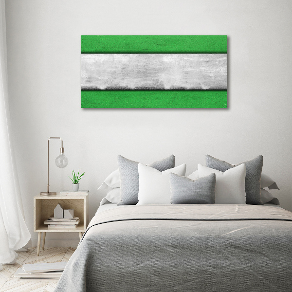 Plexiglas foto Groene muur