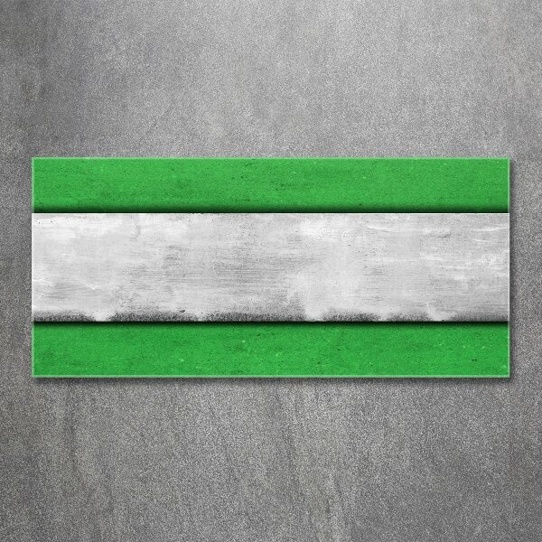 Plexiglas foto Groene muur