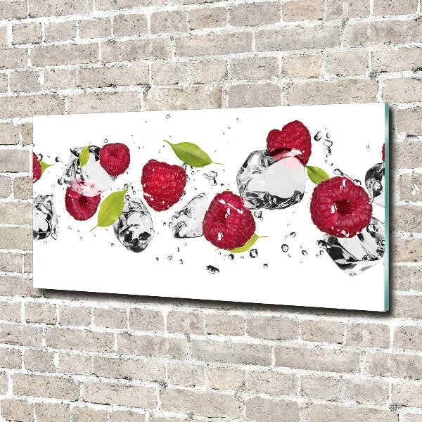 Plexiglas foto Framboos en water