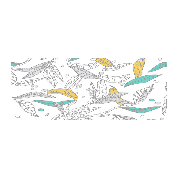 Plexiglas foto Kleurrijke bladeren