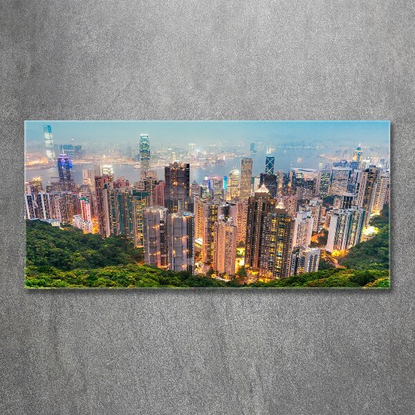 Schilderij op acrylglas Hongkong