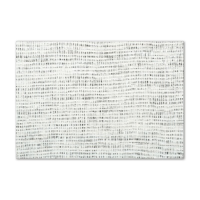 Foto op plexiglas Wit linnen canvas