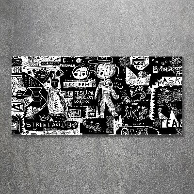 Schilderij op acrylglas Graffiti