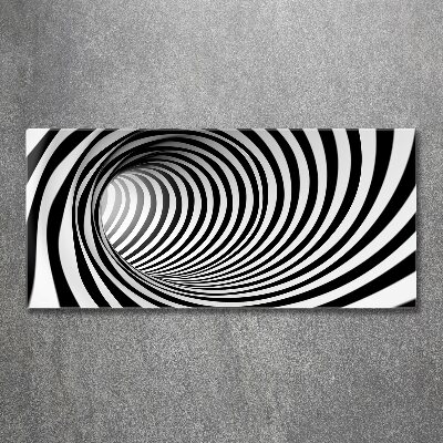 Foto in plexiglas 3D-tunnel