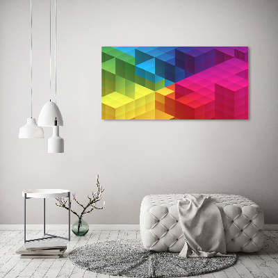 Schilderij op acrylglas Geometrische achtergrond