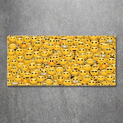 Plexiglas schilderij Emoticons