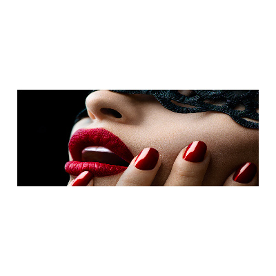 Schilderij op acrylglas Kanten masker