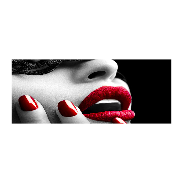 Plexiglas schilderij Kanten masker