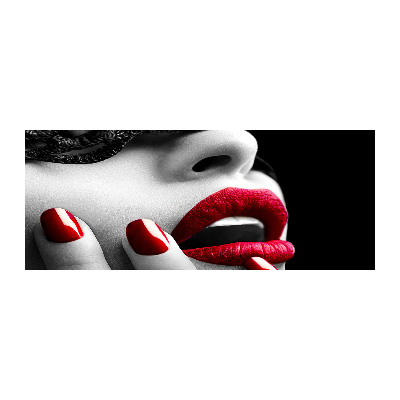 Plexiglas schilderij Kanten masker