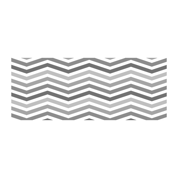 Plexiglas foto Grijze zigzaglijnen