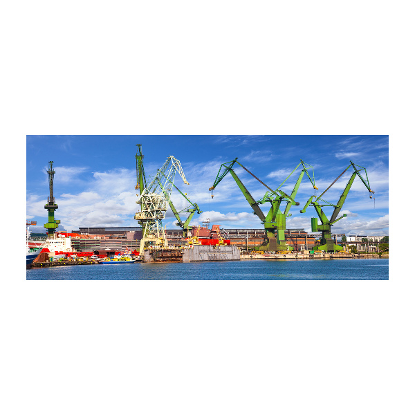 Foto plexiglas Scheepswerf in Gdańsk
