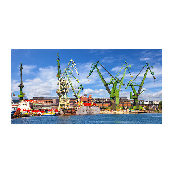 Foto plexiglas Scheepswerf in Gdańsk