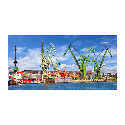 Foto plexiglas Scheepswerf in Gdańsk
