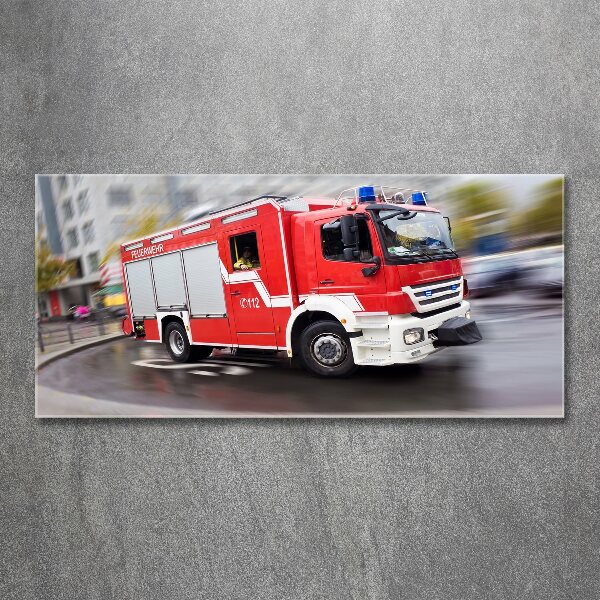 Foto op plexiglas Brandweerwagen