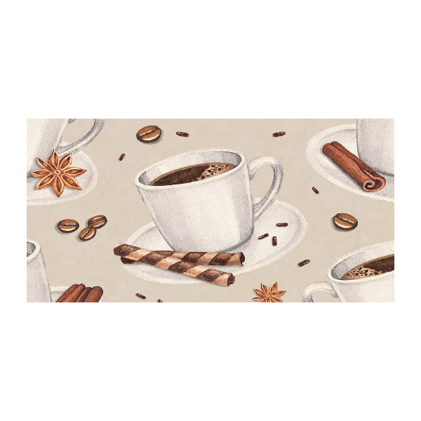 Foto plexiglas Een kopje koffie