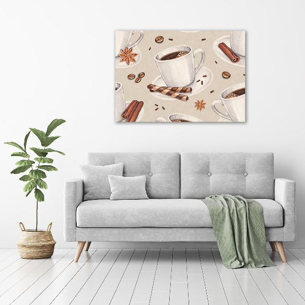 Foto plexiglas Een kopje koffie