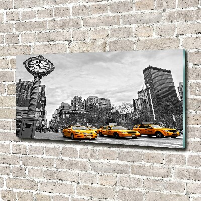 Plexiglas foto New Yorkse taxi's
