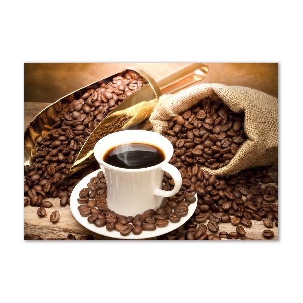 Foto in plexiglas Een kopje koffie