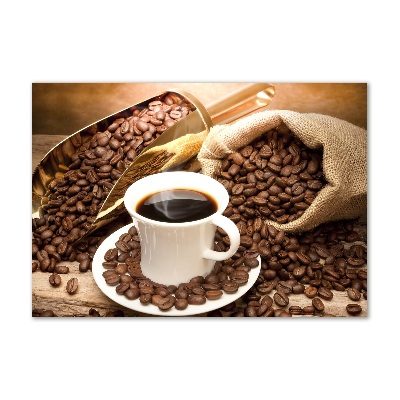 Foto in plexiglas Een kopje koffie