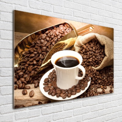 Foto in plexiglas Een kopje koffie