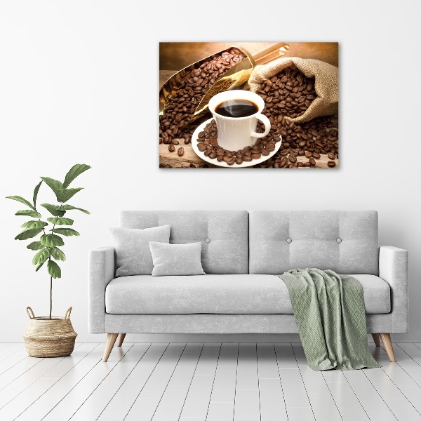 Foto in plexiglas Een kopje koffie