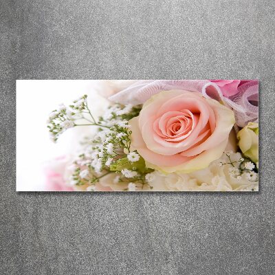 Plexiglas schilderij Een boeket bloemen