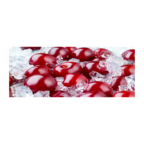 Foto in plexiglas Bevroren kers