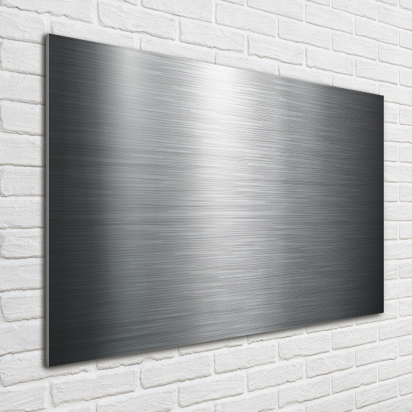 Foto plexiglas Metalen achtergrond