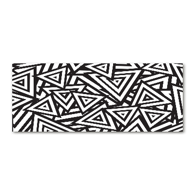 Foto in plexiglas Achtergrond met driehoeken