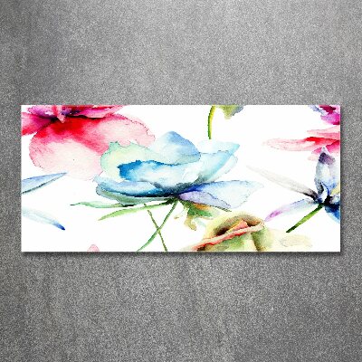 Foto in plexiglas Klaprozen