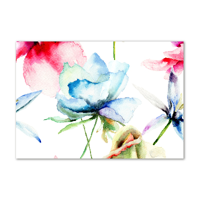 Foto in plexiglas Klaprozen