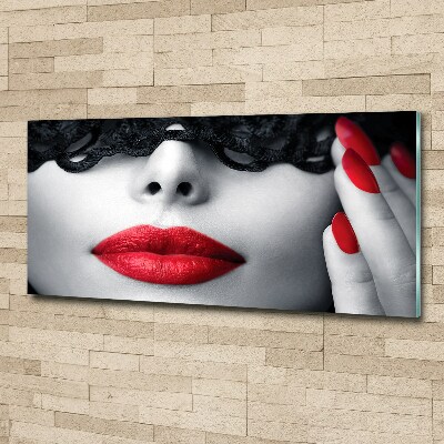 Foto op plexiglas Kanten masker