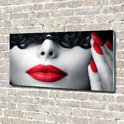 Foto op plexiglas Kanten masker