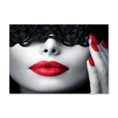 Foto op plexiglas Kanten masker