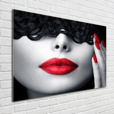 Foto op plexiglas Kanten masker