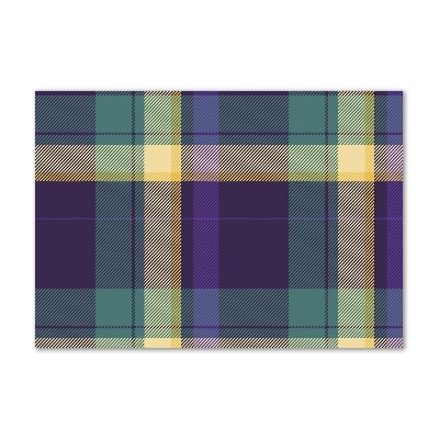 Schilderij op acrylglas Geruite textuur