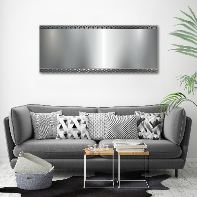 Foto op plexiglas Metalen achtergrond