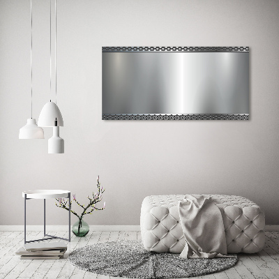 Foto op plexiglas Metalen achtergrond