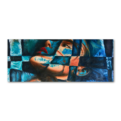 Foto plexiglas Abstracte vrouw