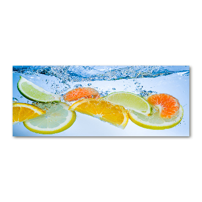 Foto plexiglas Citrusvruchten onder water