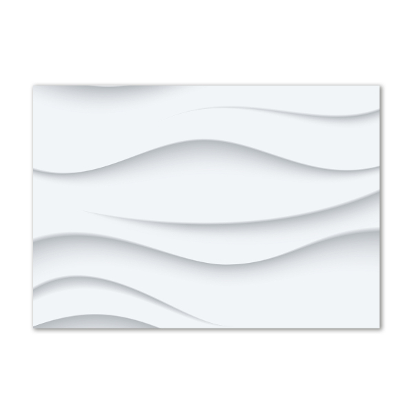 Foto in plexiglas Abstracte golven