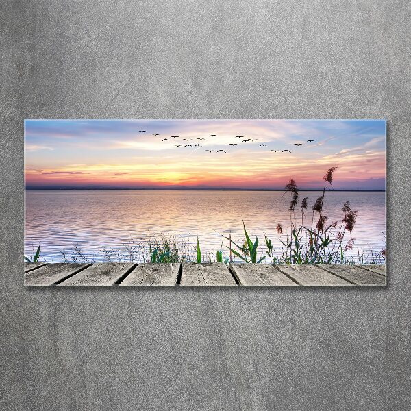 Plexiglas schilderij Lake West