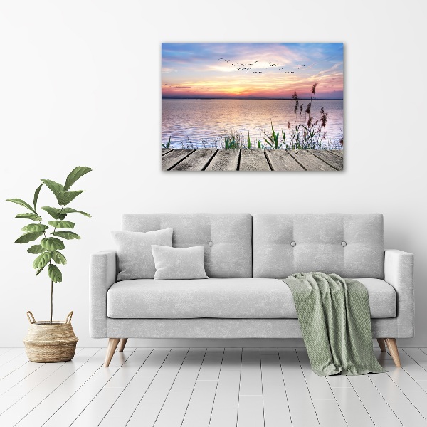 Plexiglas schilderij Lake West