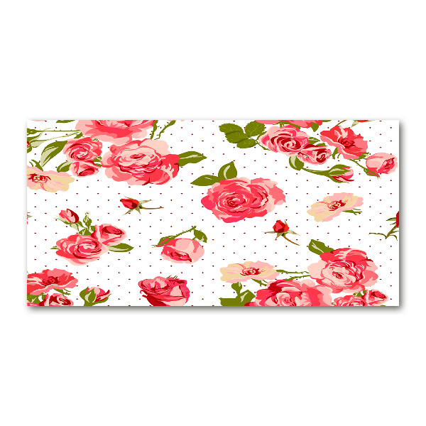 Plexiglas schilderij Rozen