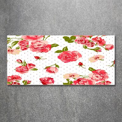 Plexiglas schilderij Rozen